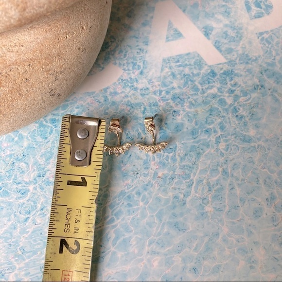 *2/$15* Rhinestone Earring Jacket - Picture 3 of 4
